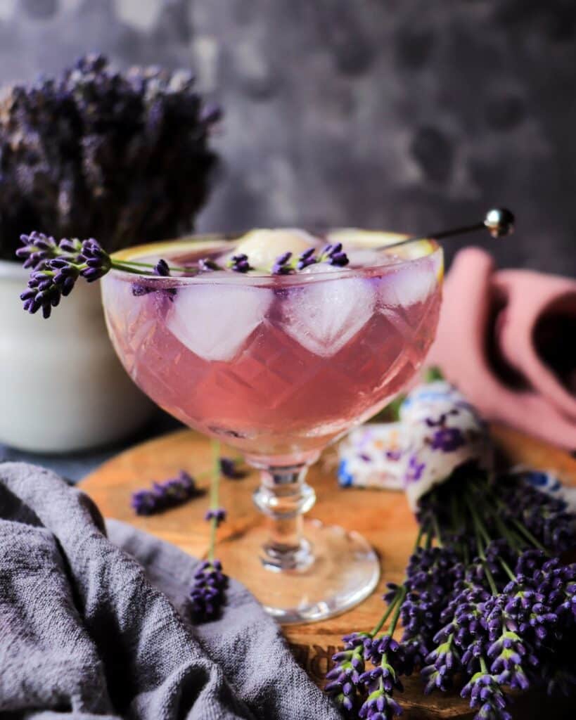 Lavender Lychee Cocktail