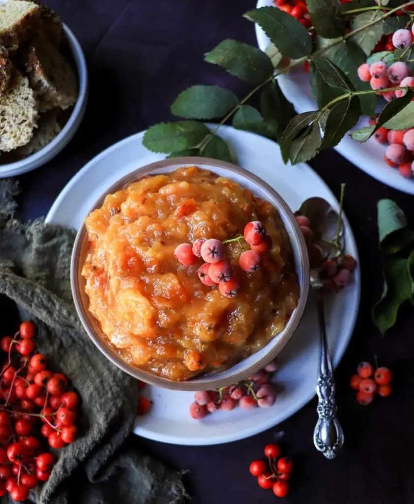 Orange Rowan Berry Jam recipe