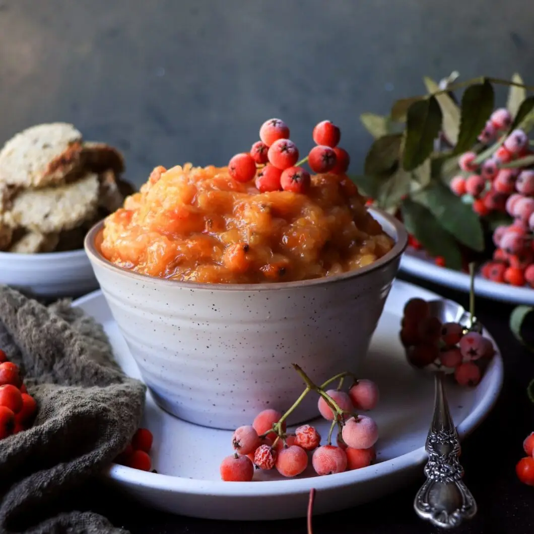 Orange Rowan Berry Jam