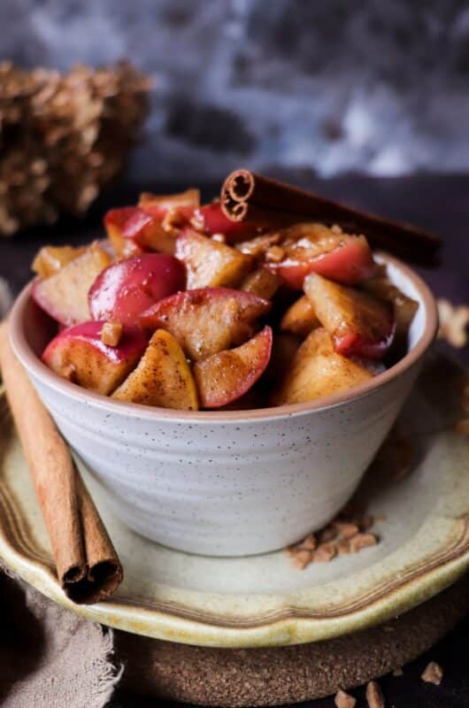 Sautéed Honey Toffee Apples