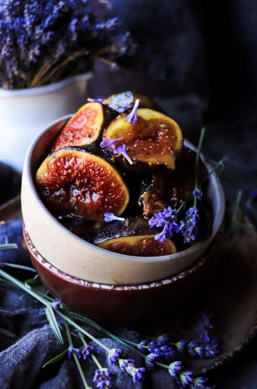 Lavender Honey Caramelized Figs: A Simple Yet Elegant Treat