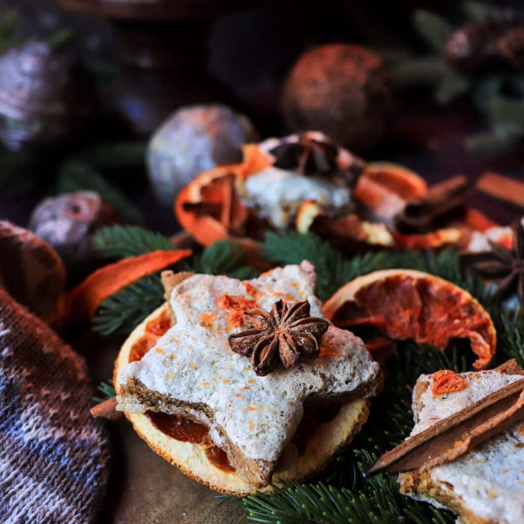 Orange Almond Gingerbread Cookies - Festive Gluten-Free Christmas Recipe