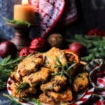 Savoury Cheese Cranberry Pistachio Biscuits – Not Your Typical Christmas Cookie