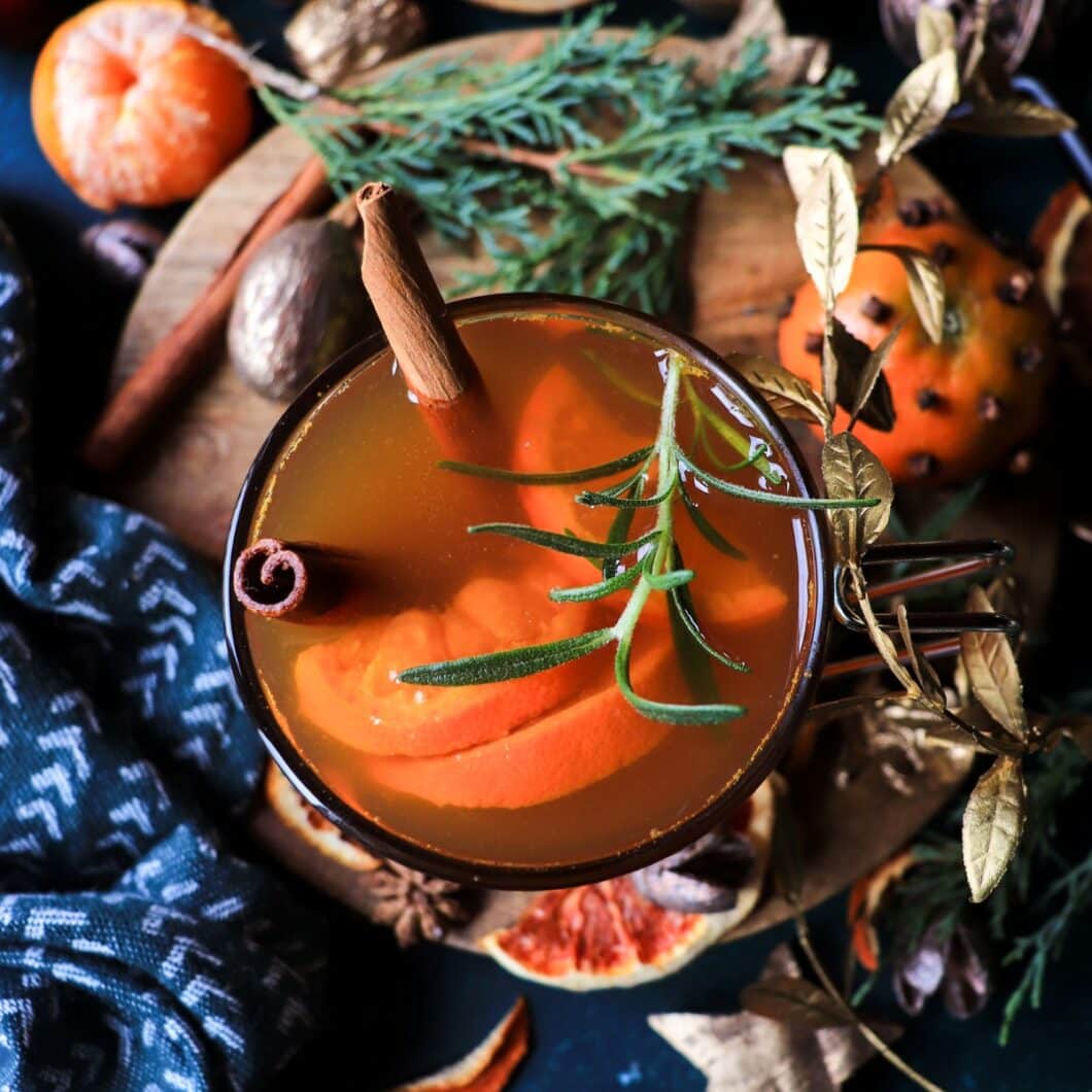 Clementine Clove Honey Tea