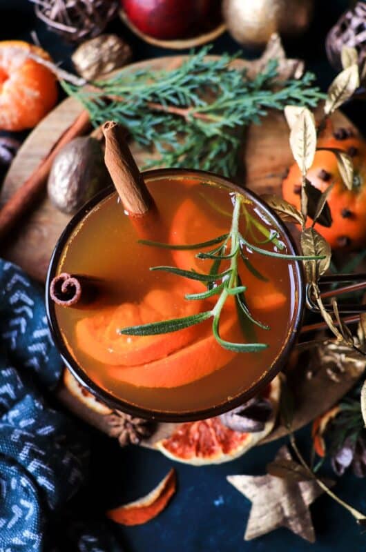 Clementine Clove Honey Tea