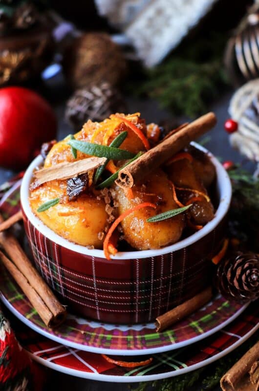 Soft Dessert Gnocchi with Rum and Raisins