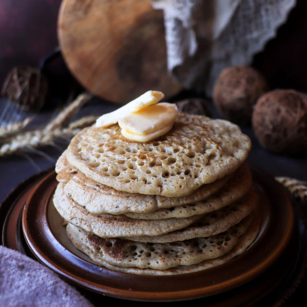 Acadian Ployes (Traditional Buckwheat Pancakes)