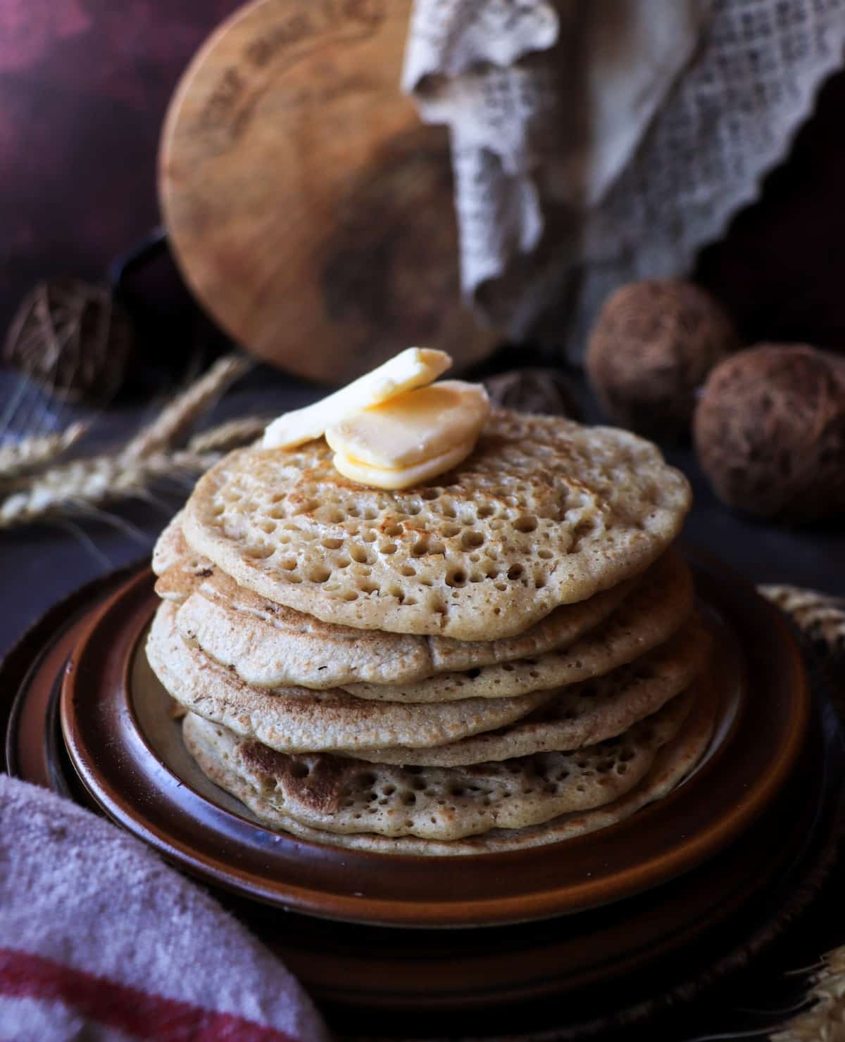 Acadian Ployes (Traditional Buckwheat Pancakes)
