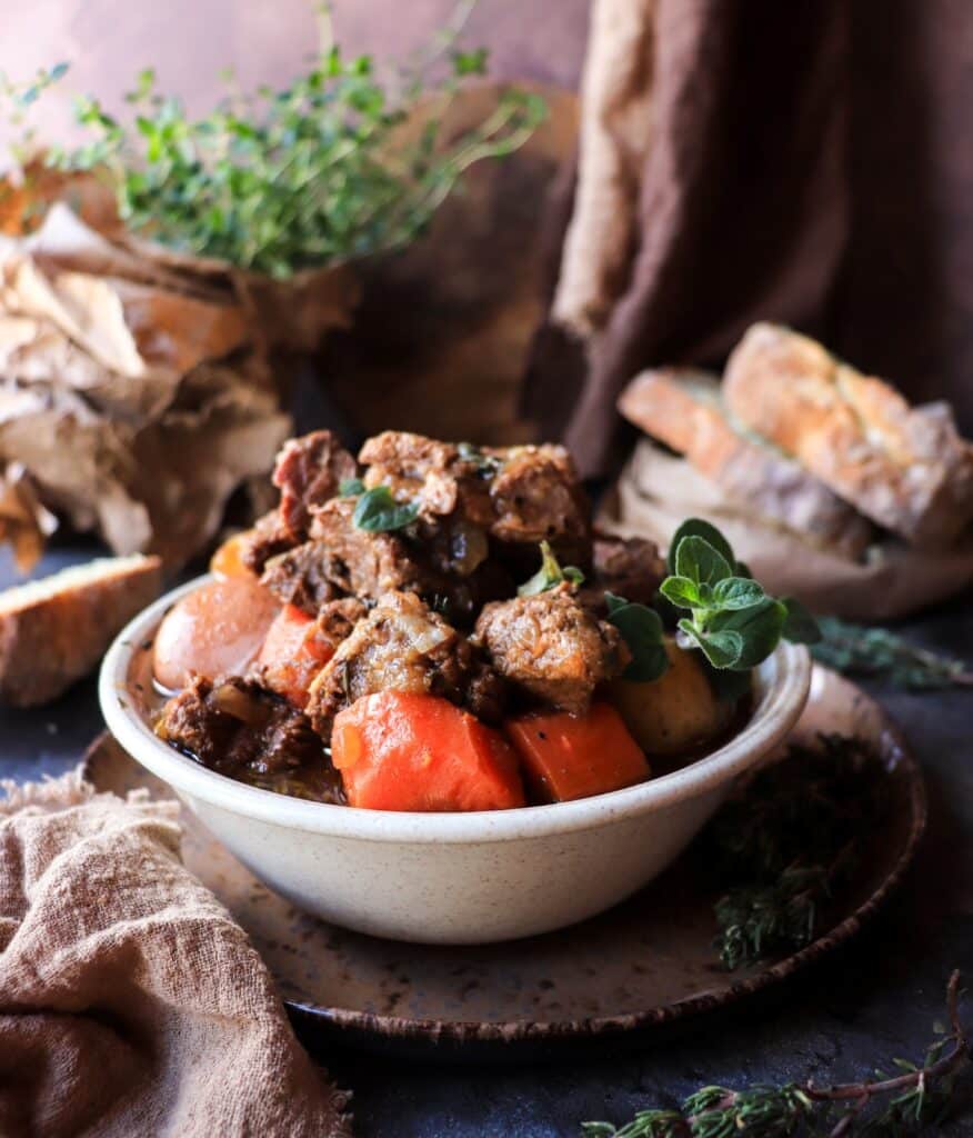 Traditional Irish Stew with Guinness
