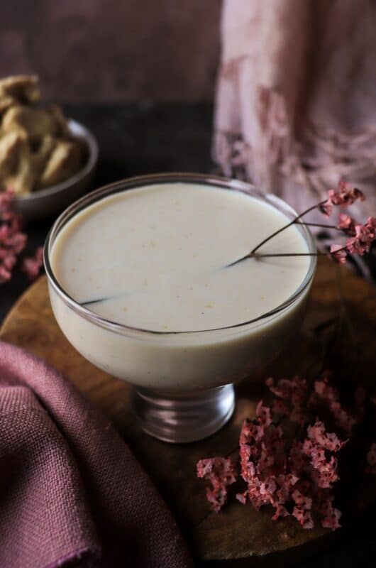 Creamy Halva Brandy Cocktail