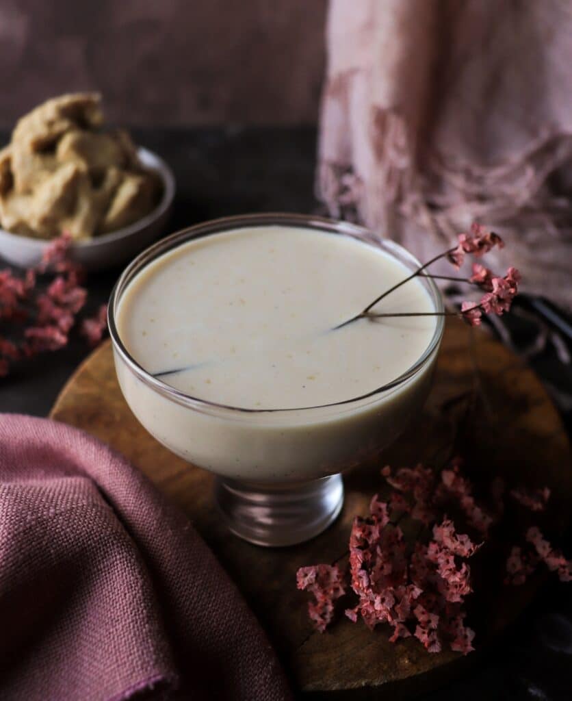 Creamy Halva Brandy Cocktail