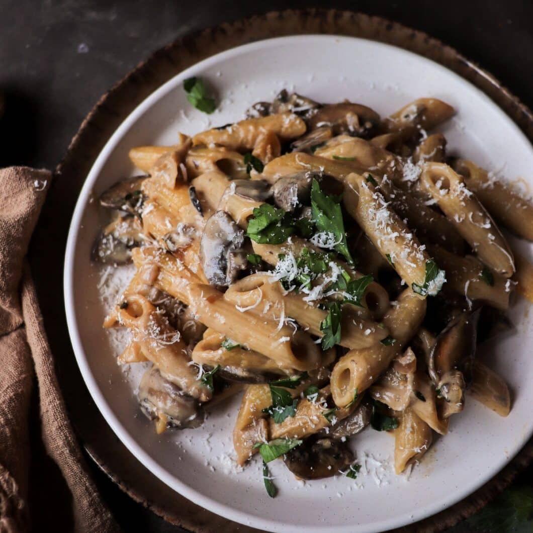Creamy Mushroom Marsala Pasta