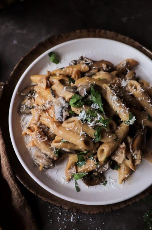 Creamy Mushroom Marsala Pasta