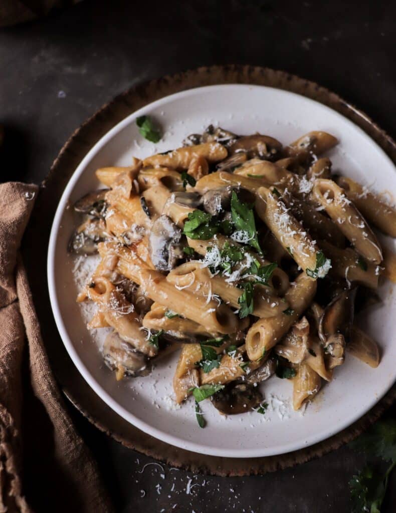 Creamy Mushroom Marsala Pasta