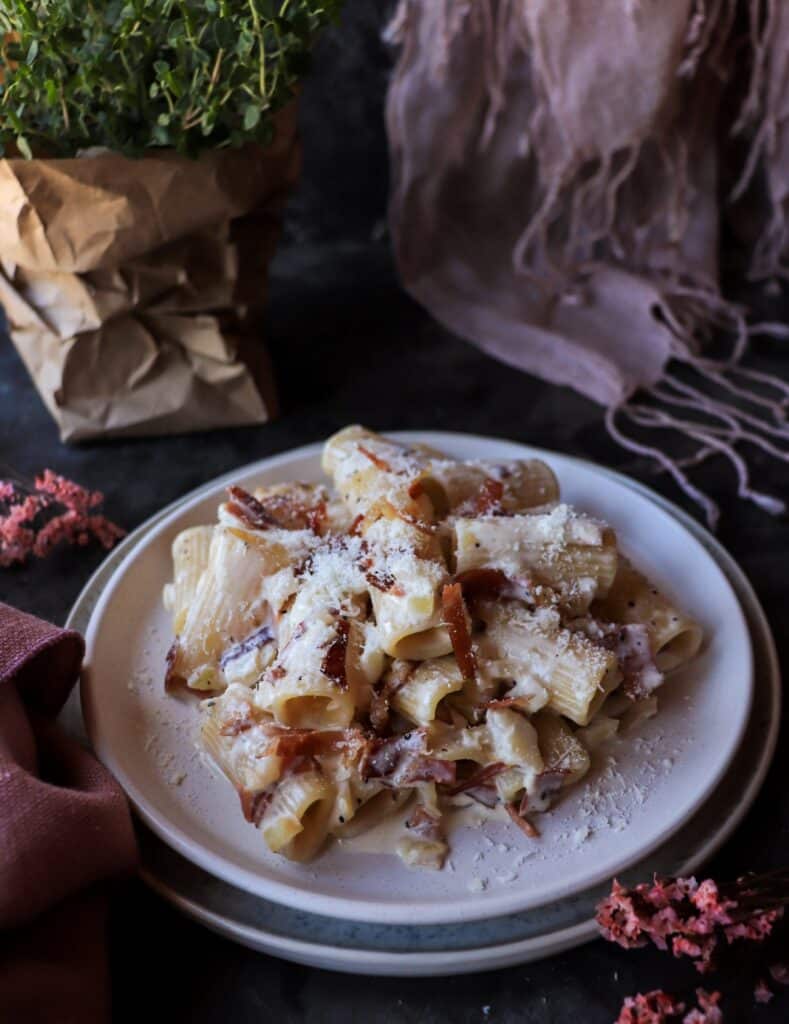 Creamy Speck Pasta (Pasta con Speck e Panna)