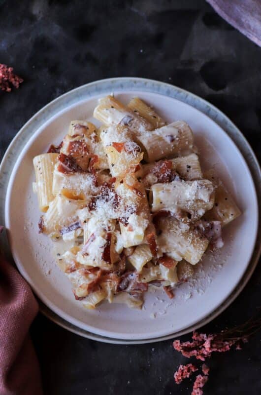 Creamy Speck Pasta (Pasta con Speck e Panna)