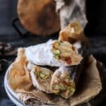 Italian White Chocolate Salami with Apricots and Pistachios