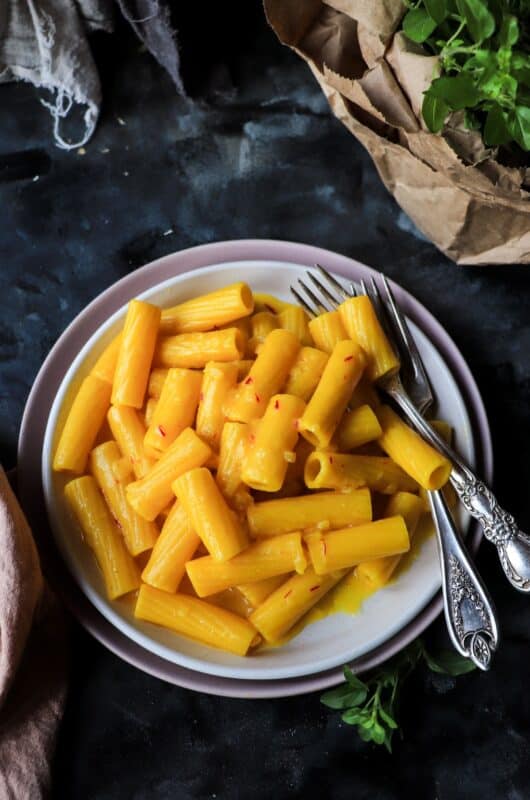 Saffron Pasta (Pasta allo Zafferano)