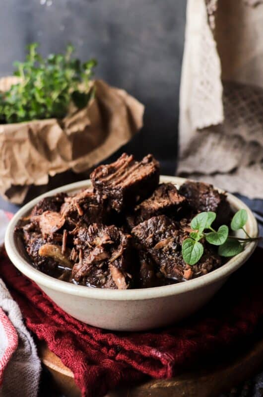 Tuscan Pepper Beef Stew (Peposo)