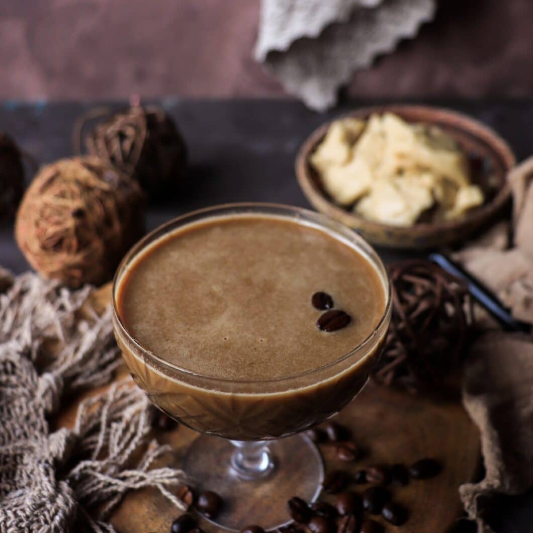 Coffee Halva Cocktail - A Decadent Dessert Martini