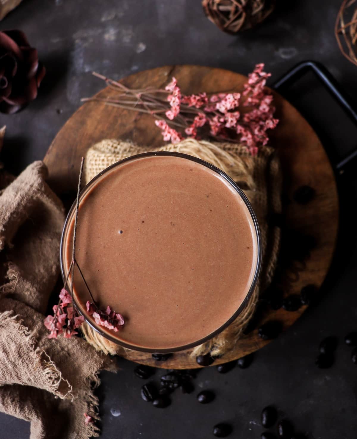 Creamy Nutella Rum Cocktail