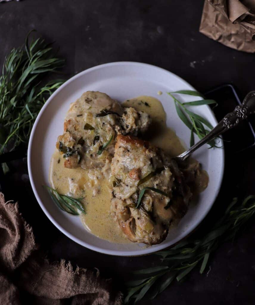 French Tarragon Chicken (Poulet à l’Estragon)