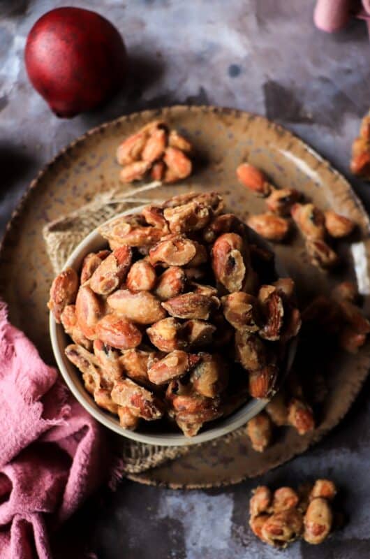 How to Make Frosted Maple Candied Almonds