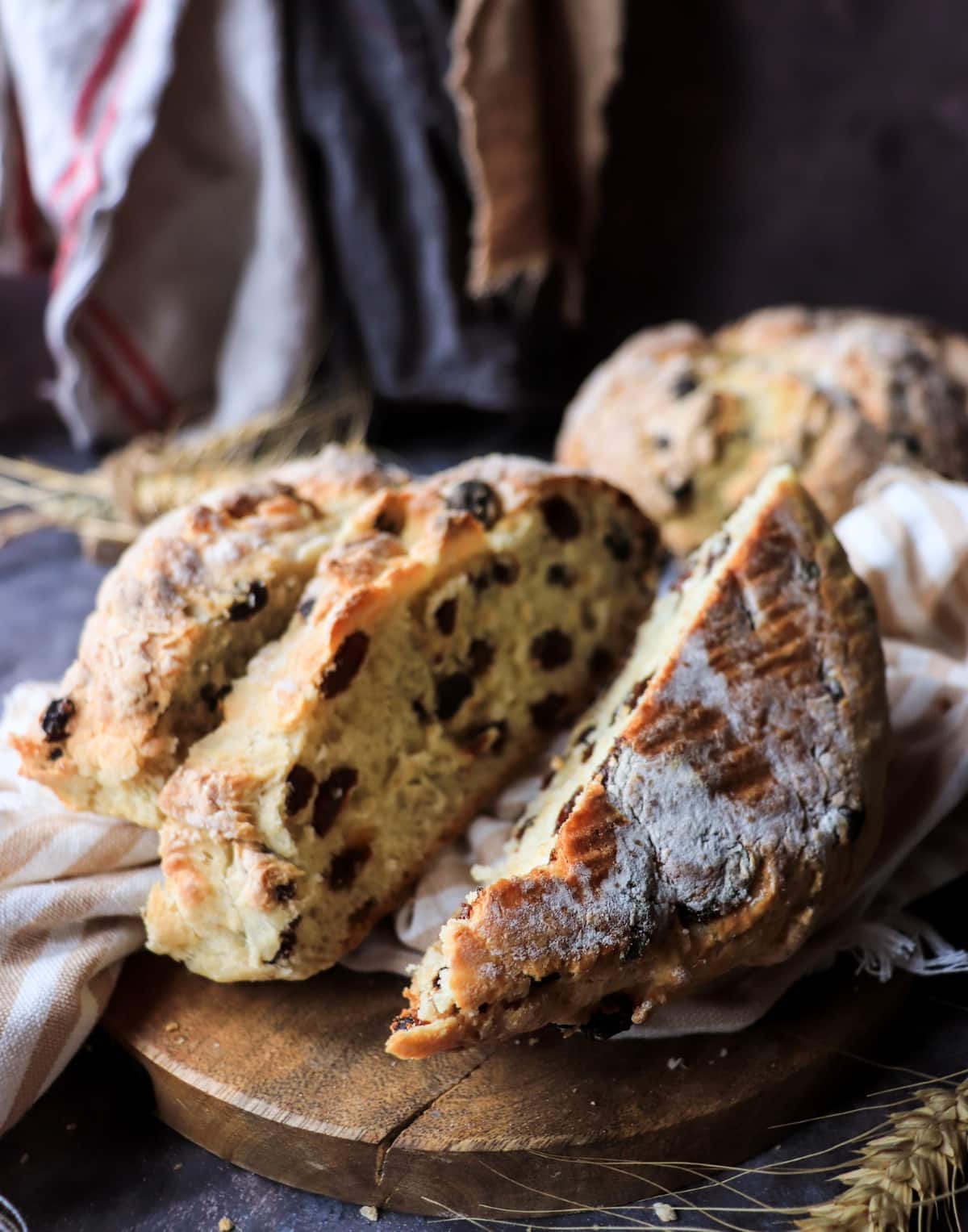 Irish Soda Bread with Raisins