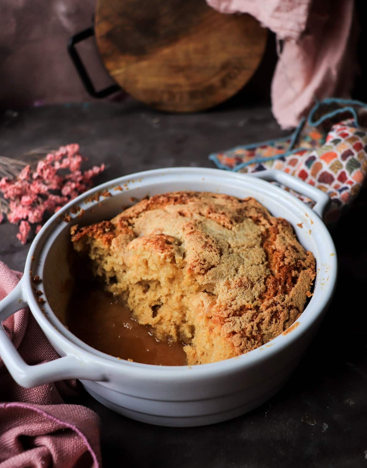 Quebec Maple Syrup Pudding Cake (Pouding Chômeur)