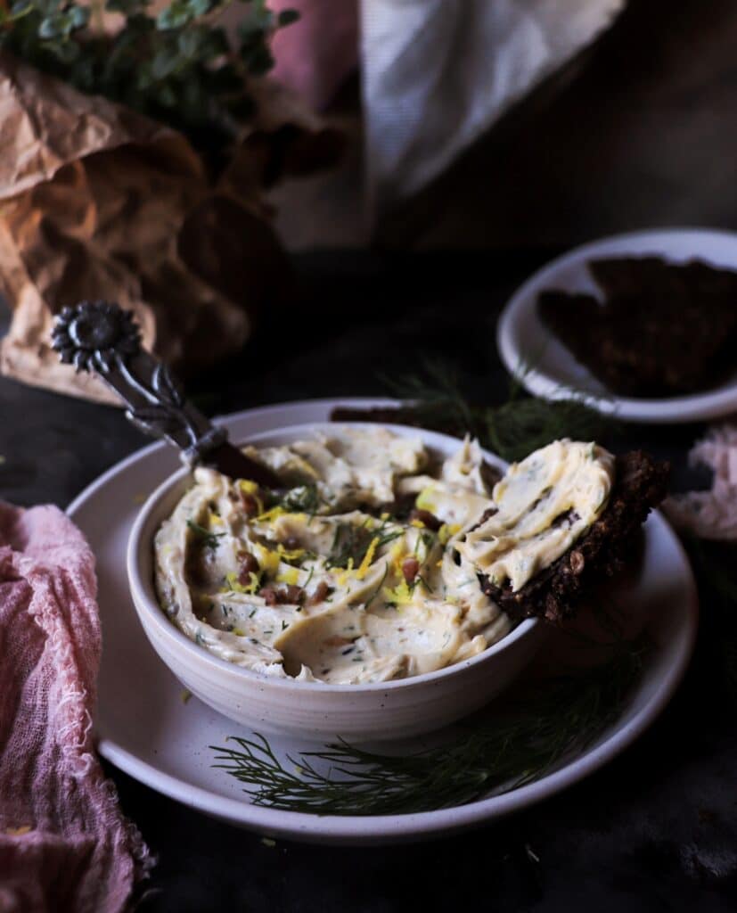 Anchovy Butter with Dill and Lemon