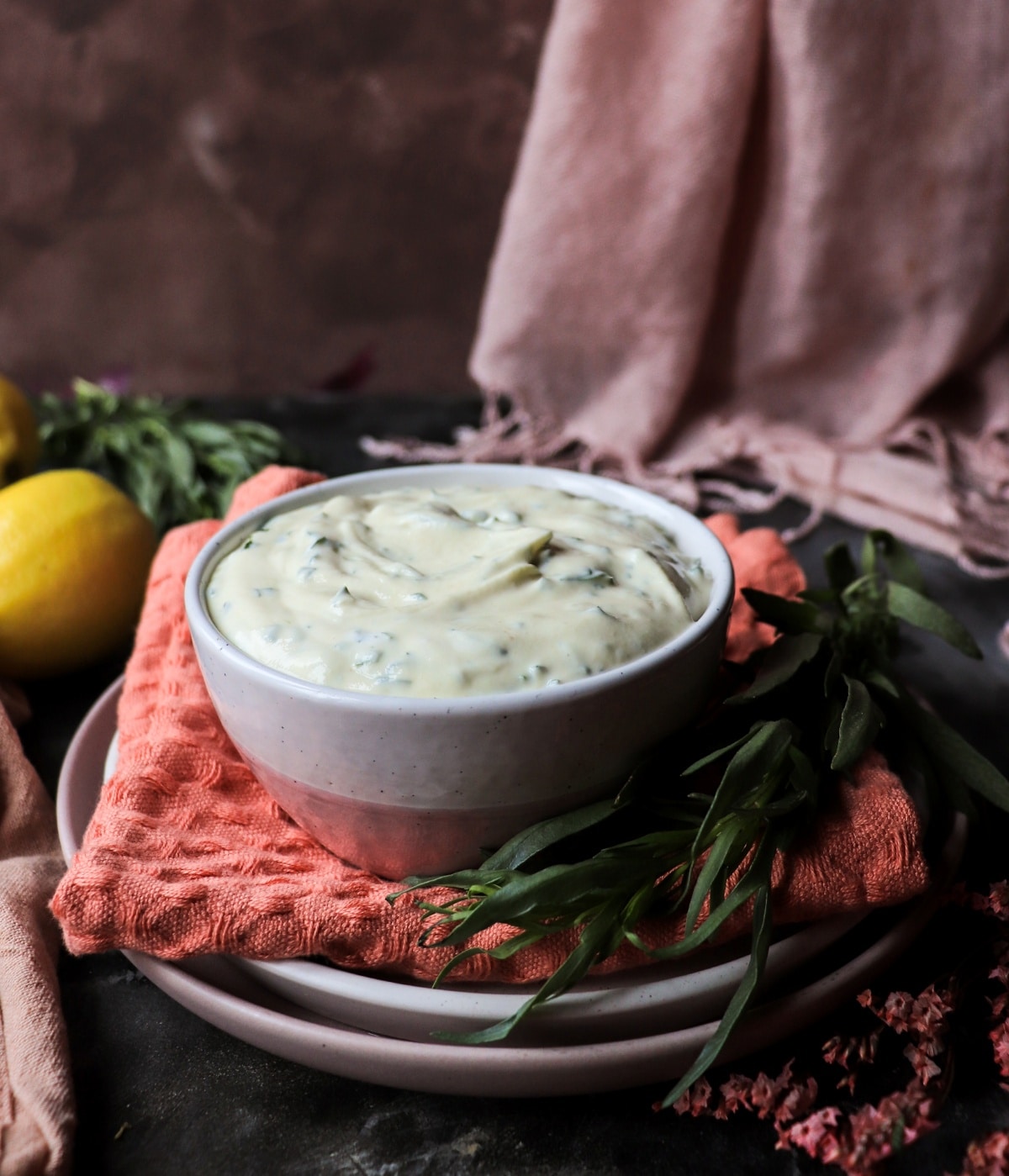 Dijon tarragon sauce