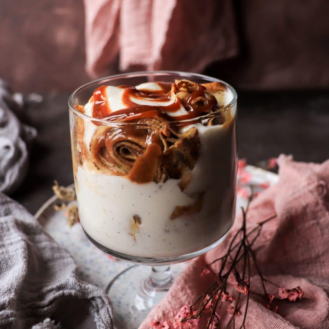 Dulce de Leche Trifle with Crêpes