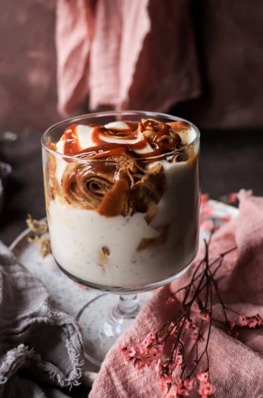 Dulce de Leche Trifle with Crêpes