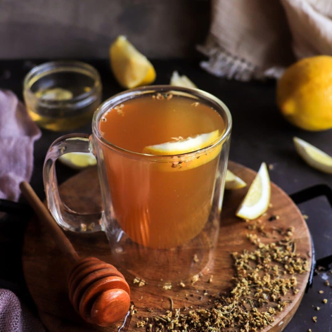 Elderflower Tea with Lemon and Honey - A Guide to Brewing Elderflowers