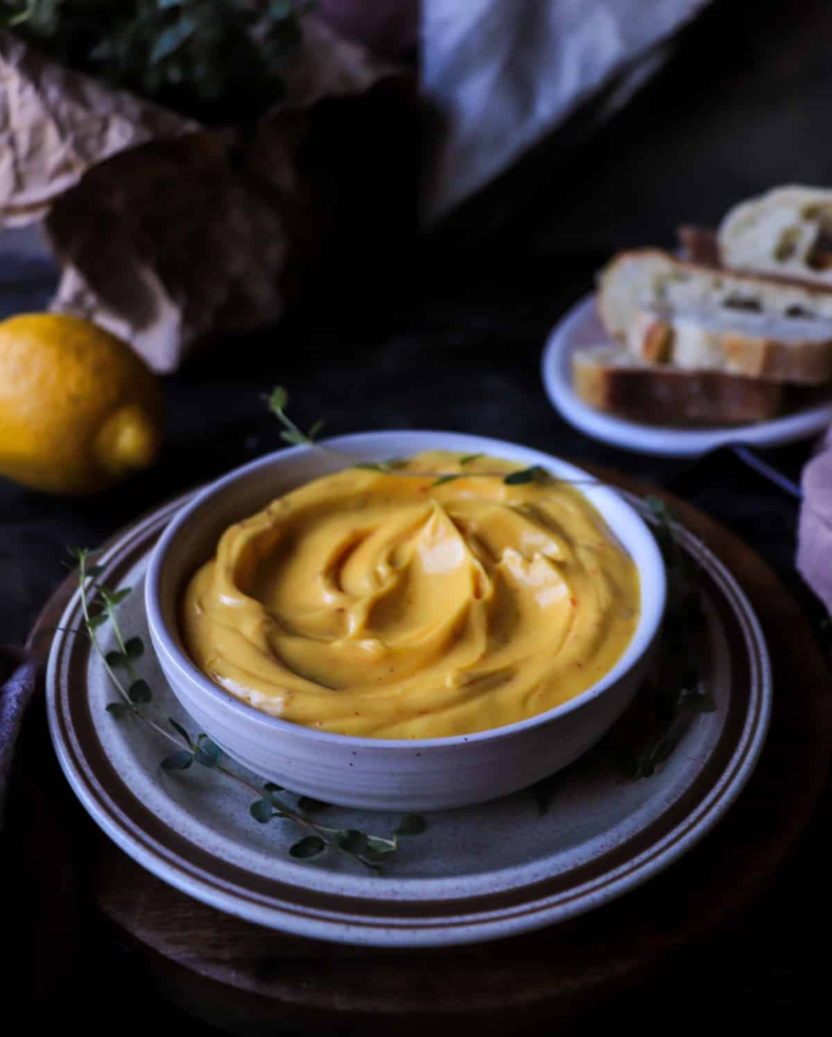 Saffron Compound Butter