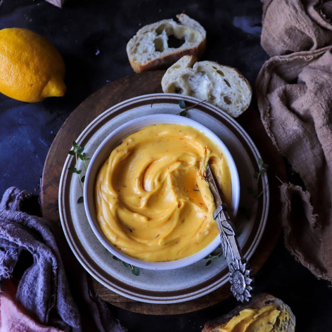 Saffron Compound Butter