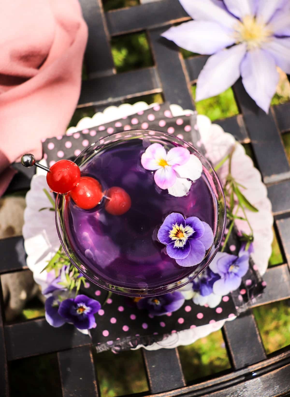 Aviation Cocktail made with Empress 1908 Gin