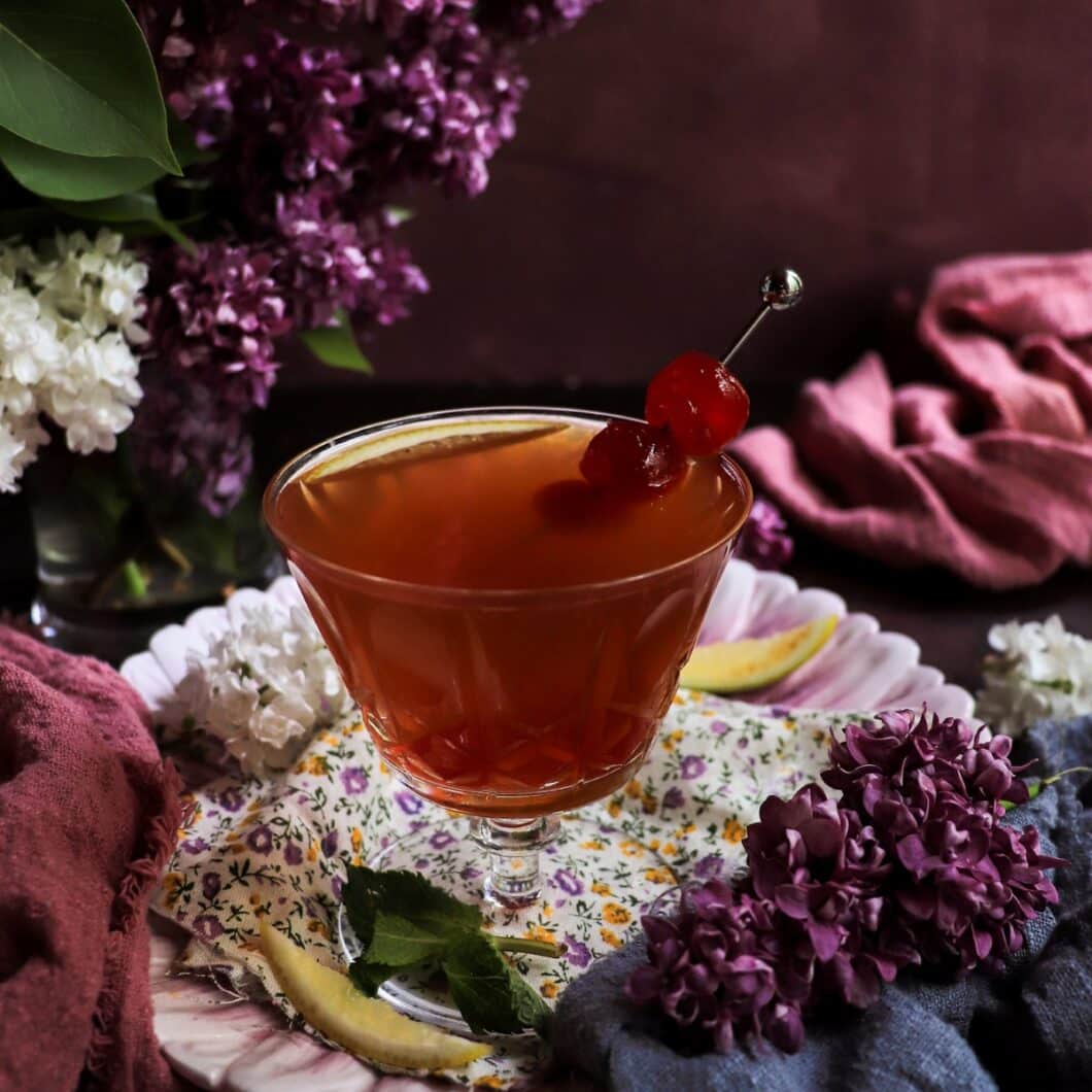 Cherry Orange Gin Sour