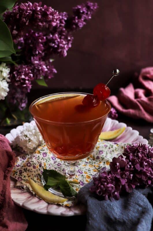 Cherry Orange Gin Sour