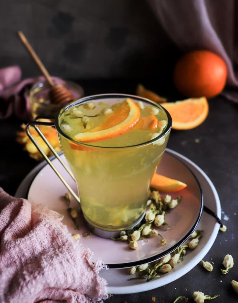 Jasmine Tea with Orange, Honey, and Vanilla – A Brewing Guide