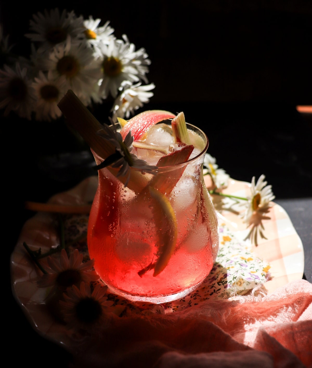 rhubarb soda fizz