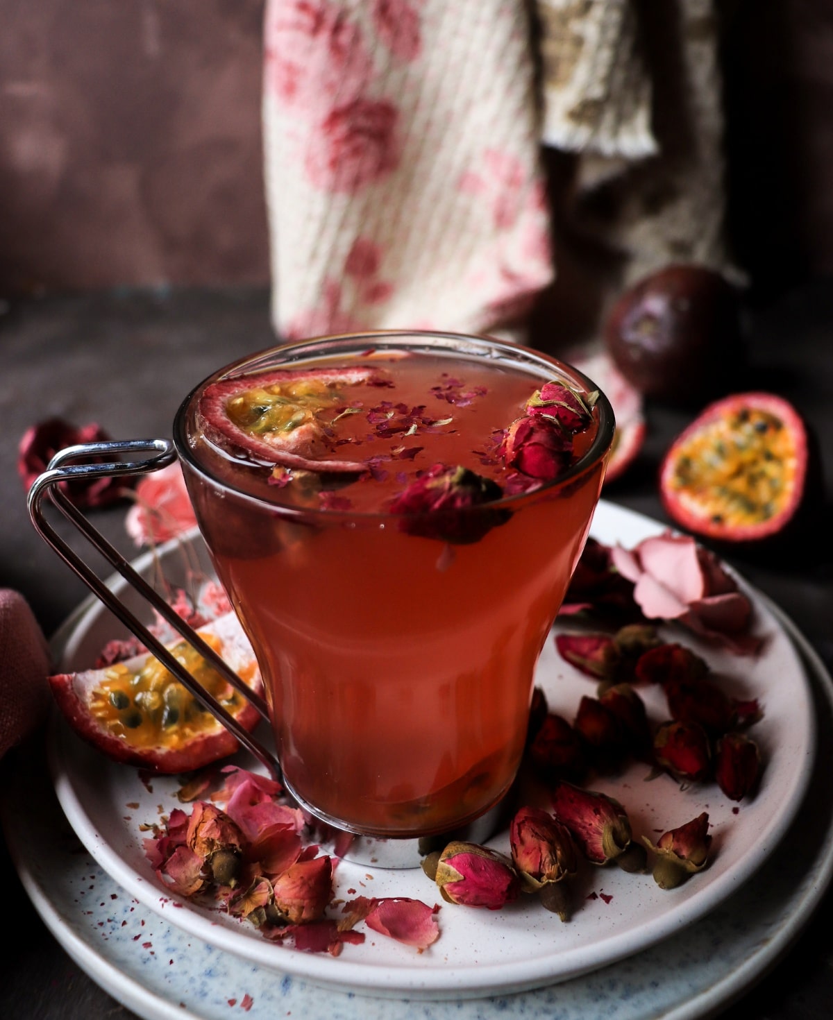 how to make rose tea with rose buds