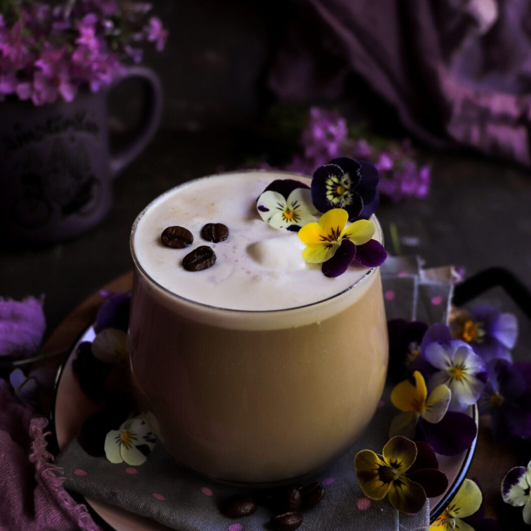 Violet Iced Coffee