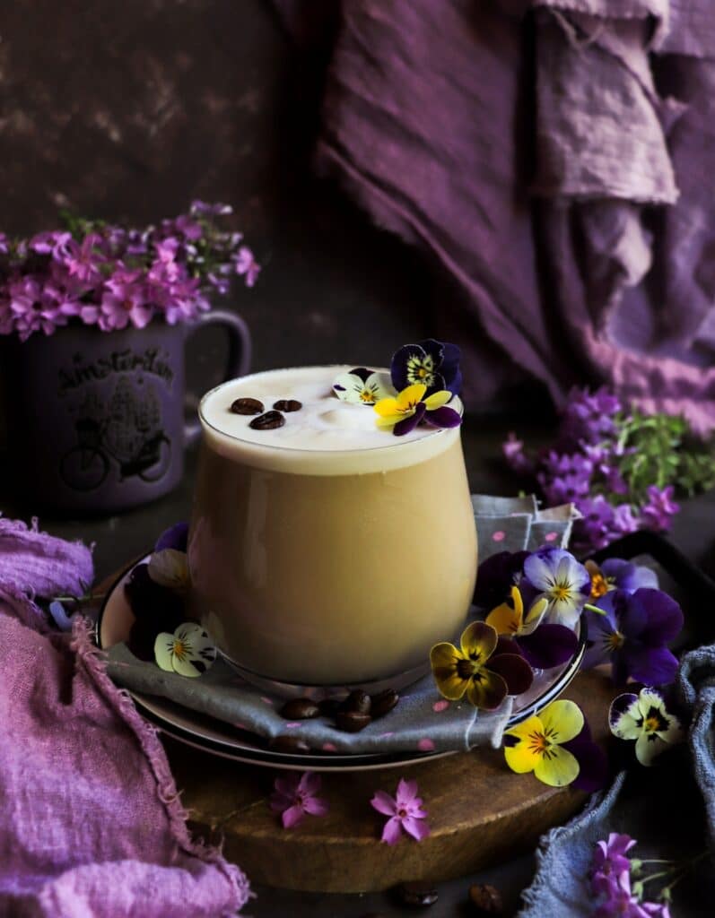 Violet Iced Coffee