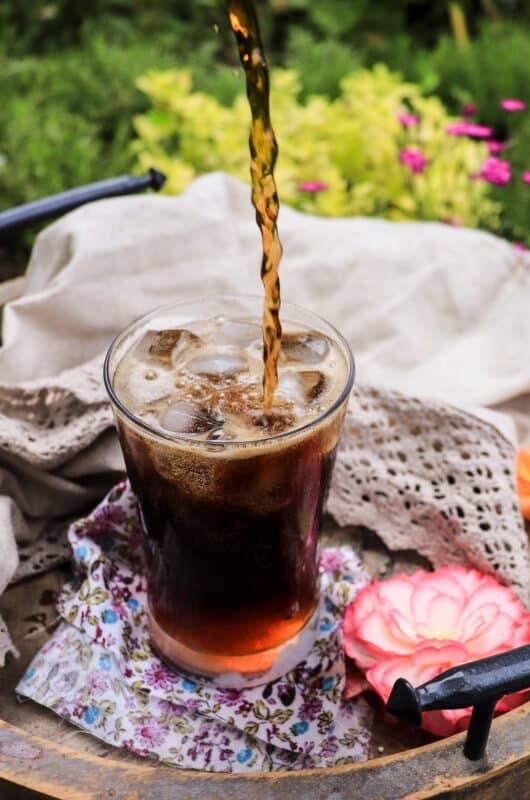 Root Beer Cocktail with Amaretto