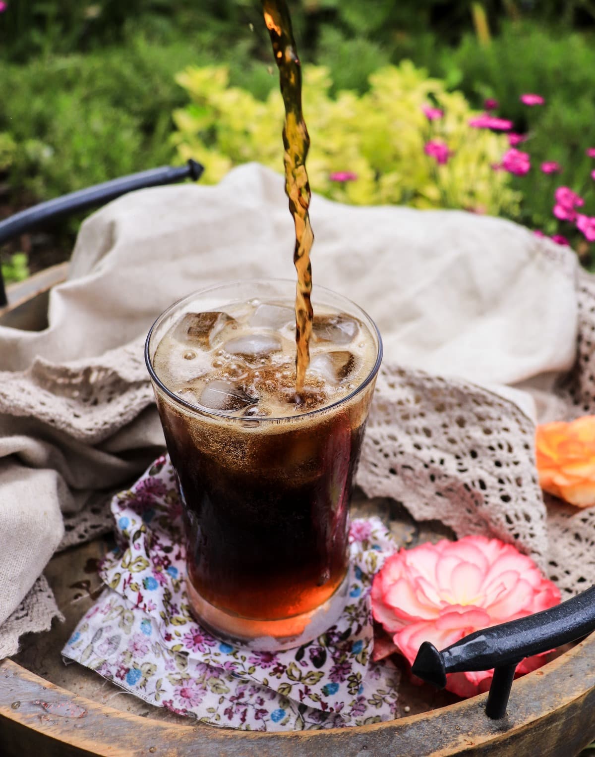 Root beer cocktail with amaretto recipe