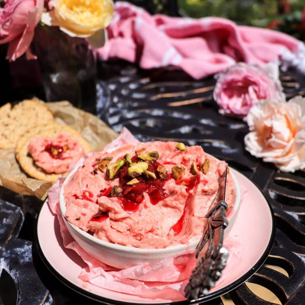 Rose Compound Butter with Rose Petal Jam