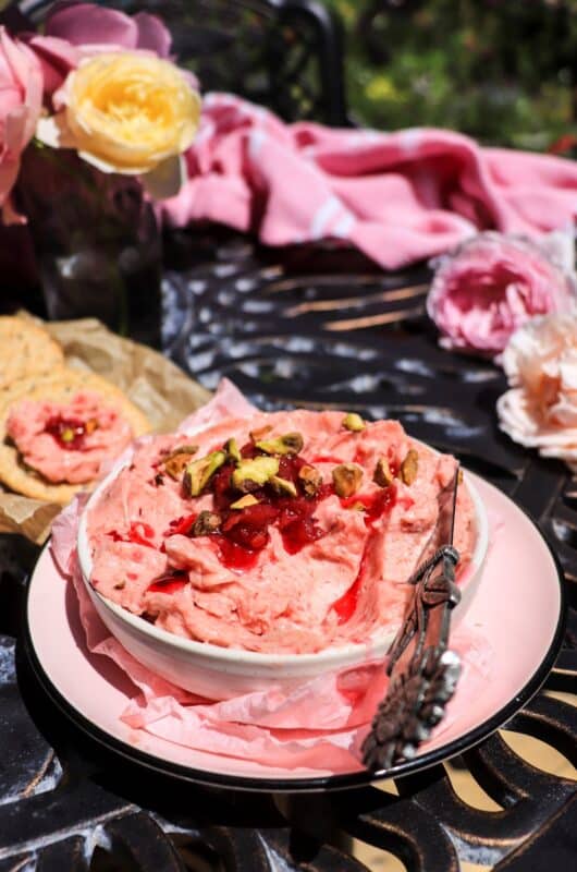 Rose Compound Butter with Rose Petal Jam