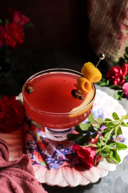 Rose Gin Sour
