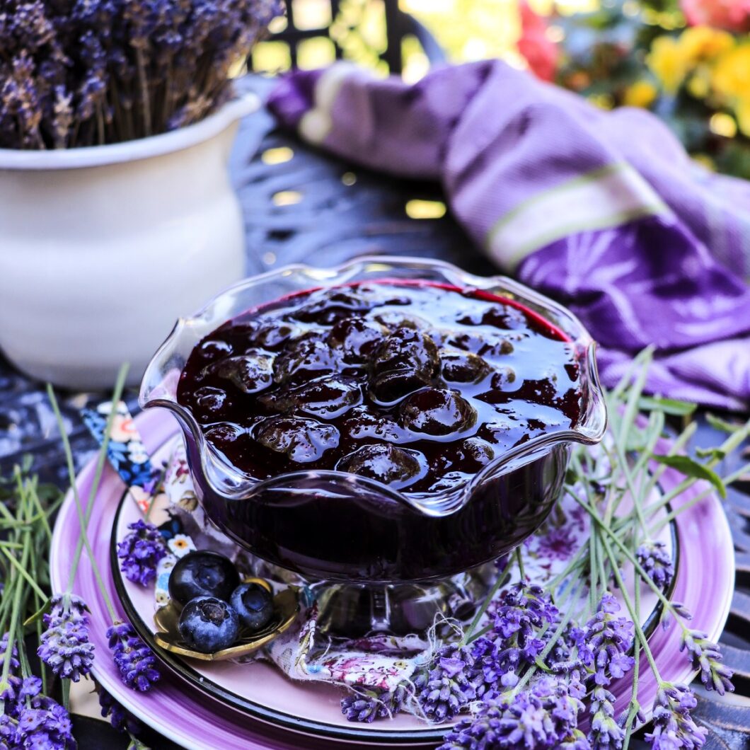 Blueberry Jam with Lavender